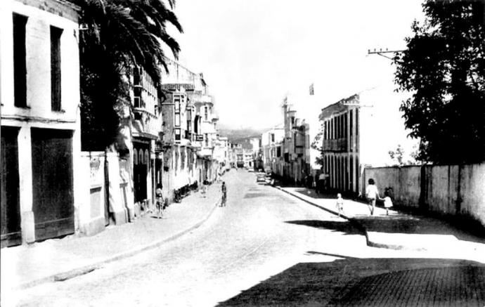 Antigua calle del Pedregal