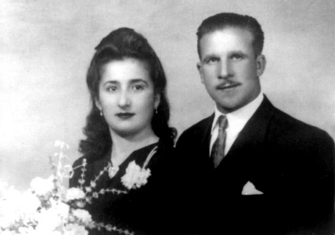 Matrimonio Lino Rey y Antonia Pérez